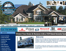 Tablet Screenshot of jmsecurity.com